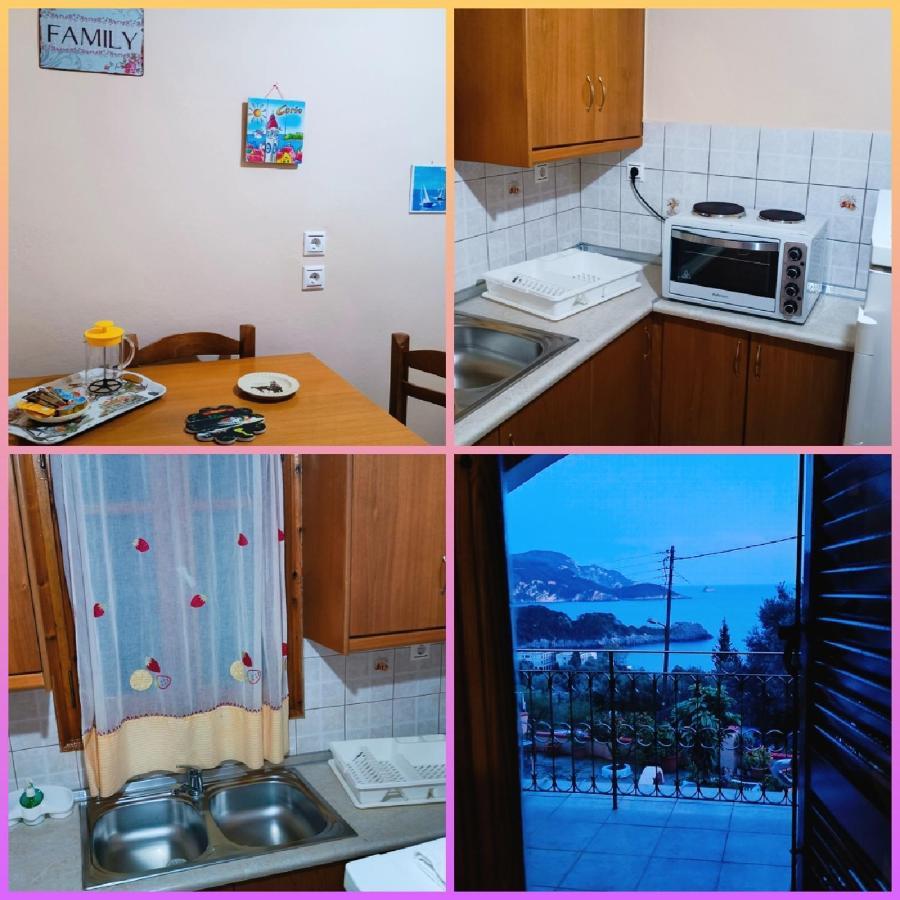 Vassilis Apartments Paleokastritsa Buitenkant foto